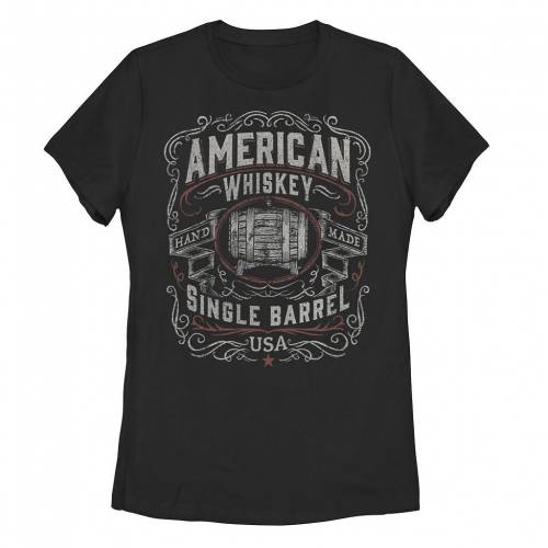 Tシャツ 黒色 ブラック 【 UNBRANDED AMERICANA AMERICAN WHISKEY SINGLE BARREL TEE / BLACK 】 キッ..