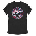 iCebh lN^C TVc F ubN y UNBRANDED UNITED STATES OF AMERICA 1776 TIE DYE TEE / BLACK z LbY xr[ }^jeB gbvX Jbg\[