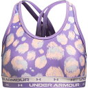 アンダーアーマー UNDER ARMOUR スポーツブラ 【 Crossback Printed Sports Bra 】 Planet Purple Blue