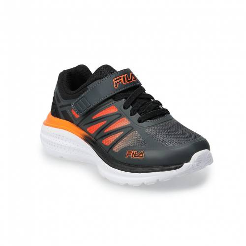 フィラ FILA スニーカー 運動靴 【 Superstride 3 Kids Running Shoes 】 Dark Shadow Orange