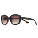 ローレン・コンラッド サングラス 黒色 ブラック 【 LC LAUREN CONRAD 56MM LOW TIDE GRADIENT RECTANGLE SUNGLASSES / BLACK 】 バッグ 眼鏡