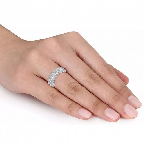 銀色 シルバー ダイヤモンド T.W. UNBRANDED STERLING SILVER 3 4 CARAT DIAMOND jordan23-42678828 スニケス サンプル画像2