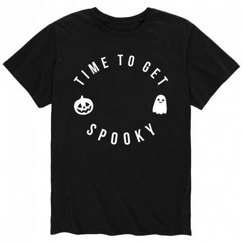 キャラクター タイム Tシャツ 黒色 ブラック 【 LICENSED CHARACTER TIME TO GET SPOOKY TEE BLACK 】