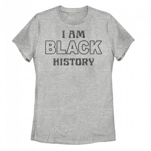 楽天スニケス【★スーパーSALE★6/11深夜2時迄】黒色 ブラック Tシャツ ヘザー 【 UNBRANDED I AM BLACK HISTORY TEE / ATHLETIC HEATHER 】 キッズ ベビー マタニティ トップス カットソー