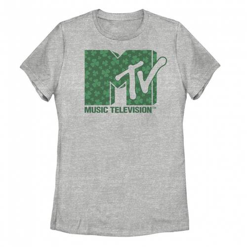 楽天スニケス【★スーパーSALE★6/11深夜2時迄】キャラクター ロゴ Tシャツ ヘザー ST. PATRICK'S 【 LICENSED CHARACTER MTV MUSIC TELEVISION DAY SHAMROCK LOGO TEE / ATHLETIC HEATHER 】 キッズ ベビー マタニティ トップス カットソー