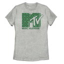 楽天スニケスキャラクター ロゴ Tシャツ ヘザー ST. PATRICK'S 【 LICENSED CHARACTER MTV MUSIC TELEVISION DAY SHAMROCK LOGO TEE / ATHLETIC HEATHER 】 キッズ ベビー マタニティ トップス カットソー