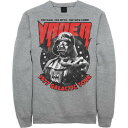 【★Fashion THE SALE★7/12午前10時迄】キャラクター メタル スウェットシャツ トレーナー スターウォーズ 【 LICENSED CHARACTER STAR WARS VADER 1977 GALACTIC TOUR METAL POSTER SWEATSHIRT / 】 メンズファッション トップス