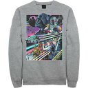 【★Fashion THE SALE★7/12午前10時迄】キャラクター レベル スウェットシャツ トレーナー スターウォーズ 【 LICENSED CHARACTER STAR WARS NEON REBEL ALLIANCE POSTER SWEATSHIRT / 】 メンズファッション トップス