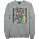 【★Fashion THE SALE★7/12午前10時迄】キャラクター スウェットシャツ トレーナー スターウォーズ 【 LICENSED CHARACTER STAR WARS BOBA FETT STAMP SWEATSHIRT / 】 メンズファッション トップス