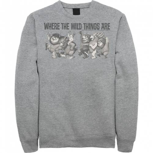 キャラクター ワイルド マックス スウェットシャツ トレーナー 【 LICENSED CHARACTER WHERE THE WILD THINGS ARE MAX PARADE GROUP SHOT SWEATSHIRT / 】 メンズファッション トップス