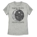 スターズ グラフィック Tシャツ & MOTHER'S 【 UNBRANDED MAMA IS MY MOON STARS DAY GRAPHIC TEE / 】 キッズ ベビー マタニティ トップス カットソー