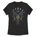 F C{[ TVc y UNBRANDED RAINBOW BUTTERFLY AND MOON PHASES TEE / z LbY xr[ }^jeB gbvX Jbg\[