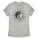 Tシャツ ヘザー 【 HEATHER UNBRANDED SUN MOON YANG GALACTIC TEE ATHLETIC 】