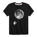 キャラクター Tシャツ 【 LICENSED CHARACTER ASTRONAUT MOON BALLOON TEE / 】 キッズ ベビー マタニティ トップス カットソー