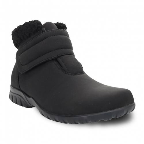 プロペット ストラップ ウィンター ブーツ 黒色 ブラック 【 PROPET DANI STRAP WATER-RESISTANT WINTER BOOTS / BLACK 】