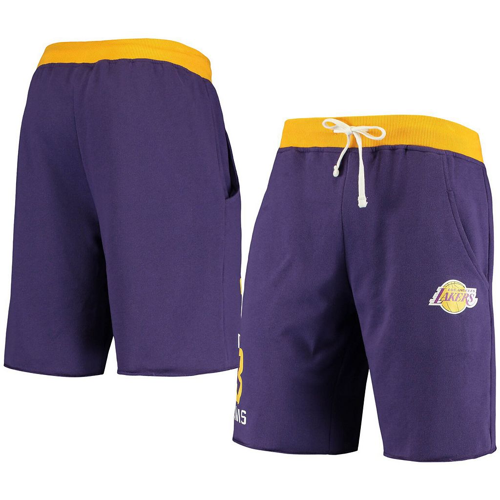 アンソニー 紫 パープル レイカーズ ショーツ ハーフパンツ ロサンゼルス & 【 UNBRANDED ANTHONY DAVIS PURPLE LOS ANGELES LAKERS NAME NUMBER SHORTS / LAK PURPLE 】 メンズファッション ズボン