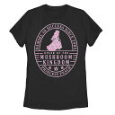 【★スーパーSALE★12/11深夜2時迄】キャラクター プリンセス Tシャツ 黒色 ブラック 【 LICENSED CHARACTER SUPER MARIO PRINCESS PEACH RULER OF THE MUSHROOM KINGDOM TEE / BLACK 】 キッズ ベビー マタニティ トップス カットソー