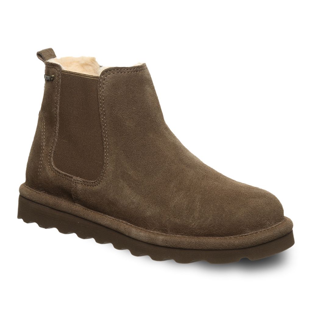 ベアパウ ベアーポー スエード スウェード ブーツ 茶色 ブラウン チェルシーブーツS 【 BEARPAW DREW SUEDE SEAL BROWN 】