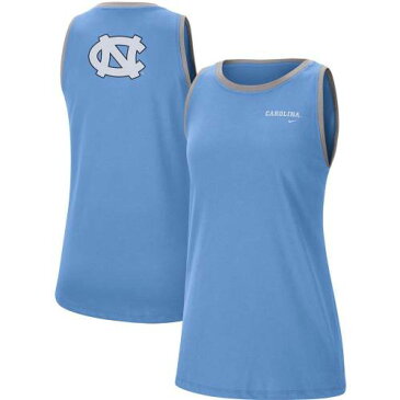 ナイキ NIKE カロライナ ノース ハイ パフォーマンス タンクトップ ノースカロライナ ターヒールズ 【 NIKE CAROLINA BLUE GRAY HIGH NECK 2HIT PERFORMANCE UNC LIGHT 】