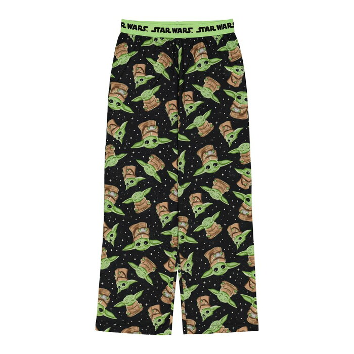 【★スーパーSALE★9/11深夜2時迄】キャラクター スターウォーズ 【 LICENSED CHARACTER S 416 THE MANDALORIAN GROGU LIVES YODA PAJAMA PANTS MULTI 】