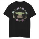 キャラクター グラフィック Tシャツ 黒色 ブラック スターウォーズ 【 LICENSED CHARACTER STAR WARS THE CHILD EASTER EGG RING GRAPHIC TEE / BLACK 】 キッズ ベビー マタニティ トップス カットソー