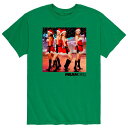 LN^[ NX}X TVc  O[ y LICENSED CHARACTER MEAN S FETCH CHRISTMAS TEE / GREEN z Yt@bV gbvX Jbg\[