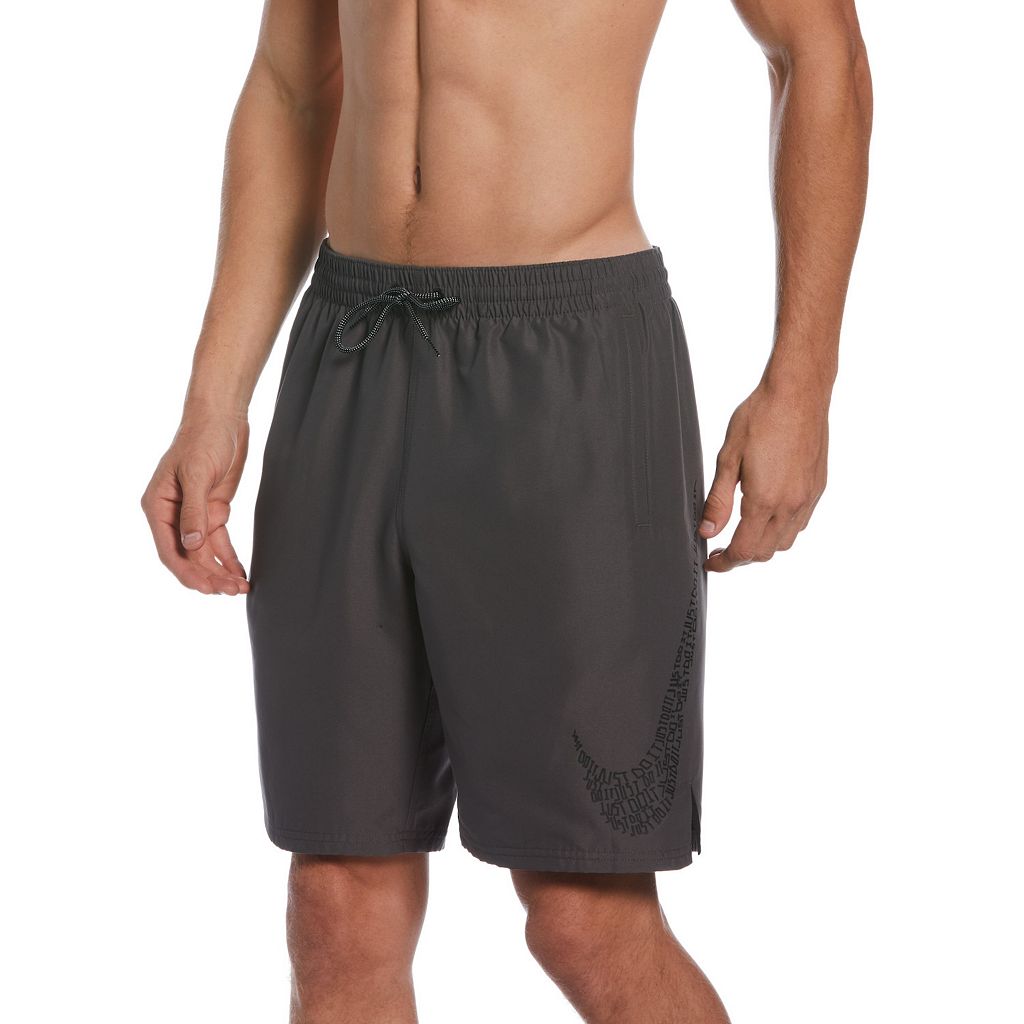 ナイキ スウッシュ スウォッシュ ショーツ ハーフパンツ 灰色 グレー 【大きめ】 【 SWOOSH NIKE JUST DO IT 11 VOLLEY SHORTS IRON GREY 】