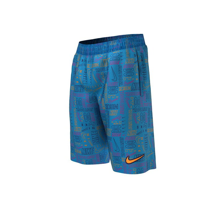 ナイキ ロゴ ショーツ ハーフパンツ 青色 ブルー 【 NIKE S 620 LOGO MASHUP BREAKER VOLLEY SHORTS PHOTO BLUE 】