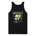 キャラクター タンクトップ 黒色 ブラック 【 LICENSED CHARACTER RUGRATS DOODLE TANK / BLACK 】 メンズファッション トップス