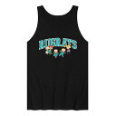 キャラクター タンクトップ 黒色 ブラック 【 LICENSED CHARACTER RUGRATS TITLE TANK / BLACK 】 メンズファッション トップス