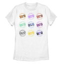 キャラクター ロゴ Tシャツ 白色 ホワイト 【 LICENSED CHARACTER BEVERLY HILLS 90210 LOGO VARIATION GRID TEE / WHITE 】 キッズ ベビー マタニティ トップス カットソー