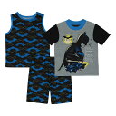 【★Fashion THE SALE★1/14迄】キャラクター ディーシー コミックス ショーツ ハーフパンツ & 【 LICENSED CHARACTER S 6-12 DC COMICS BATMAN TOPS SHORTS PAJAMA SET / MULTI 】 キッズ ベビー マタニティ ベビー服 ファッション 下着 パジャマ