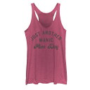 グラフィック タンクトップ ピンク ヘザー 【 UNBRANDED JUST ANOTHER MANIC MOM DAY SIMPLE TEXT GRAPHIC TANK TOP / PINK HEATHER 】 キッズ ベビー マタニティ トップス