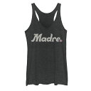 【★Fashion THE SALE★1/14迄】グラフィック タンクトップ 黒色 ブラック ヘザー 【 UNBRANDED MADRE WITH A HEART TEXT GRAPHIC TANK / BLACK HEATHER 】 キッズ ベビー マタニティ トップス