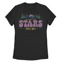 【★Fashion THE SALE★7/12午前10時迄】スターズ Tシャツ 黒色 ブラック YOU" 【 UNBRANDED GO WHERE THE STARS TAKE RETRO STAMP TEE / BLACK 】 キッズ ベビー マタニティ トップス カットソー(4)