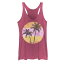 󥯥ȥå ԥ إ  UNBRANDED PALM TREES STRIPED COLORFUL BACKGROUND TANK TOP / PINK HEATHER  å ٥ӡ ޥ˥ƥ ȥåץ