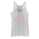 ピンク タンクトップ 白色 ホワイト ヘザー 【 UNBRANDED TRENDY PINK SKATEBOARDING SKELETONS TANK TOP / WHITE HEATHER 】 キッズ ベビー マタニティ トップス