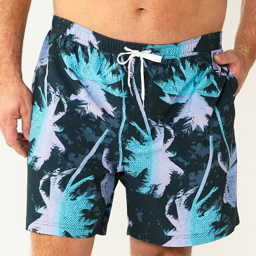 【大きめ】 【 SONOMA GOODS FOR LIFE SWIM TRUNKS WINDY PALMS 】