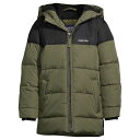 ランズエンド LANDS' END フリース パーカー 【 S 2-20 Thermoplume Fleece Lined Parka 】 Beetle Black