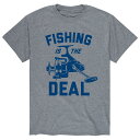 LN^[ A TVc y LICENSED CHARACTER FISHING REAL DEAL TEE / z Yt@bV gbvX Jbg\[