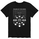 キャラクター Tシャツ 【 LICENSED CHARACTER MOON PHASES DIAGRAM TEE / 】 メンズファッション トップス カットソー