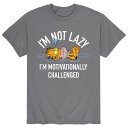 LN^[ TVc y LICENSED CHARACTER GARFIELD IM NOT LAZY TEE / z Yt@bV gbvX Jbg\[