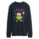 LN^[ TVc F lCr[ y LICENSED CHARACTER THE GRINCH BAD NICE TEE / NAVY z Yt@bV gbvX Jbg\[