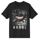 キャラクター Tシャツ 黒色 ブラック 【 LICENSED CHARACTER TOKYO GHOUL MANGA TEE / BLACK 】 メンズファッション トップス カットソー