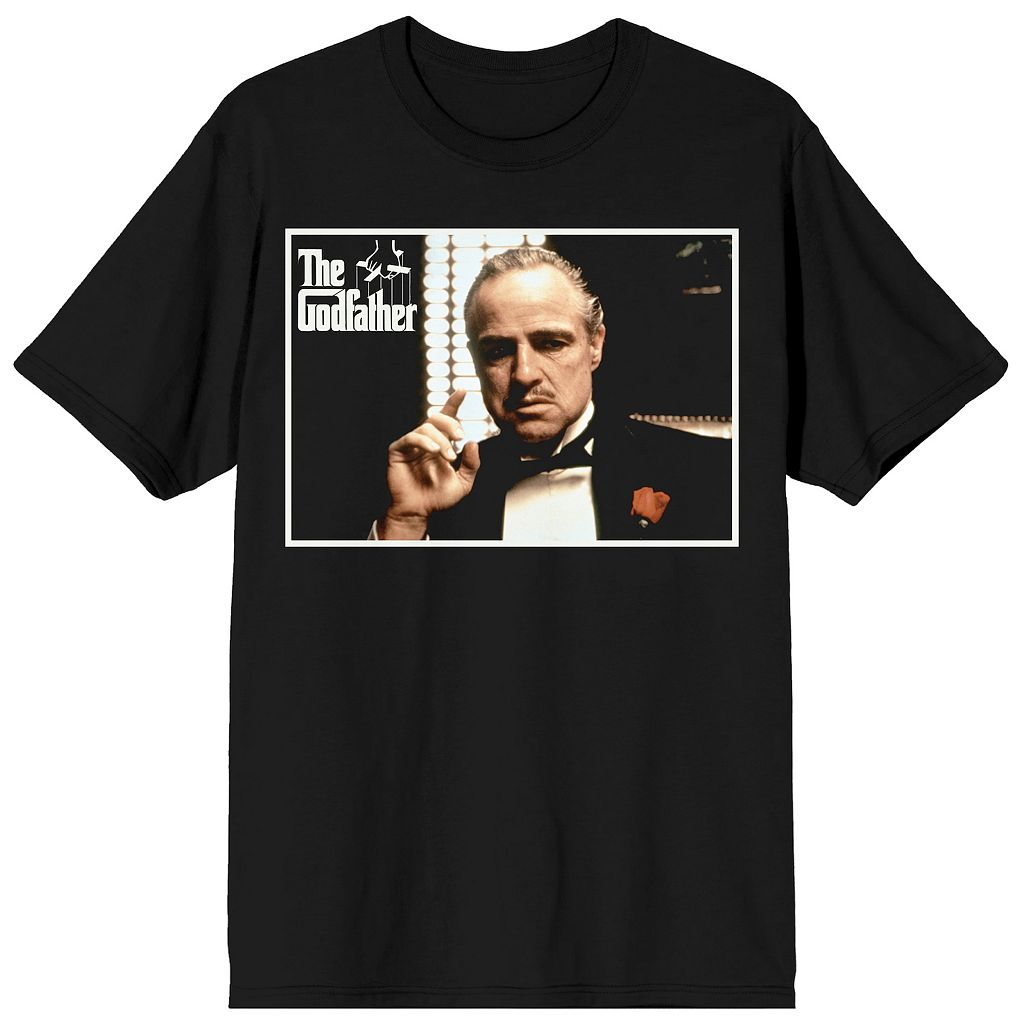 饯 T  ֥å  LICENSED CHARACTER THE GODFATHER FILM TEE / BLACK  󥺥եå ȥåץ åȥ