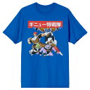 キャラクター ドラゴン Tシャツ 青色 ブルー 【 LICENSED CHARACTER DRAGON BALL Z ANIME TEE / BLUE 】 メンズファッション トップス カットソー