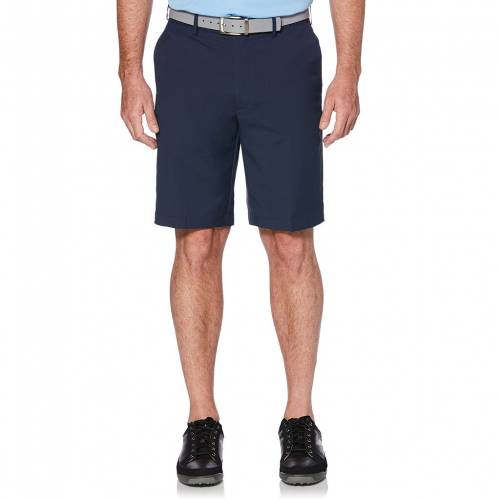 グランド ゴルフ ショーツ ハーフパンツ 黒色 ブラック 【大きめ】 【 GOLF GRAND SLAM DRIFLOW EXPANDABLE WAISTBAND SHORTS BLACK IRIS 】