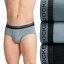 å JOCKEY ƥᥤ 3  Big And Tall Ultimate Breathe 3-pack Briefs  Gray Assorted