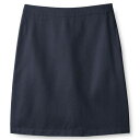 LANDS' END チノ 【 School Uniform Top Of Knee Blend Chino Skort In Regular And Plus Size 】 Classic Navy