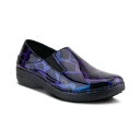 XvOXebv XvO F u[ peg y SPRING STEP PROFESSIONAL FERRARA-RACER CLOGS / BLUE PATENT z [t@[